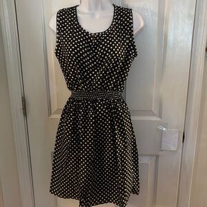 Polka Dot Sleeveless Dress